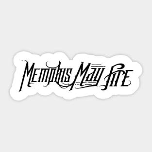 MEMPHIS MAY FIRE BAND Sticker